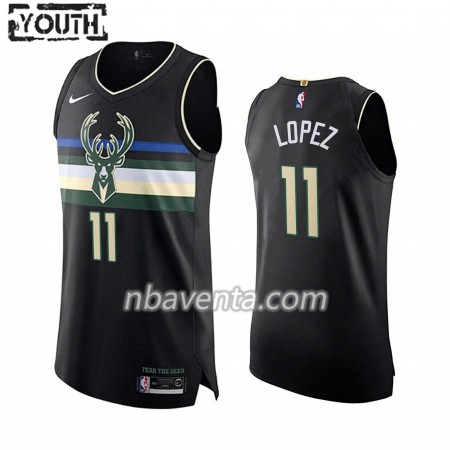 Camiseta Niños Milwaukee Bucks Brook Lopez 11 2019-20 Nike Statement Edition Swingman